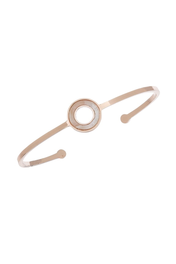 Women's Hypoallergenic Stainless Steel Linked Circle Bracelet By Howard's