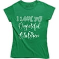 thumbnail image 1 of Women's I Love My Ungrateful Funny Mom Mother Birthday Idea T-Shirt, 1 of 4