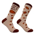 thumbnail image 1 of Women's I Yam Who I Yam Socks Funny Cute Yams Thanksgiving Lovers Footwear, 1 of 9