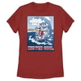 thumbnail image 1 of Women's ICEE Bear Mister Cool  Graphic Tee Red X Large, 1 of 4