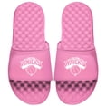 thumbnail image 1 of Women's ISlide Pink New York Knicks Primary Logo Slide Sandals, 1 of 1