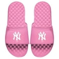 thumbnail image 1 of Women's ISlide Pink New York Yankees Primary Logo Slide Sandals, 1 of 1