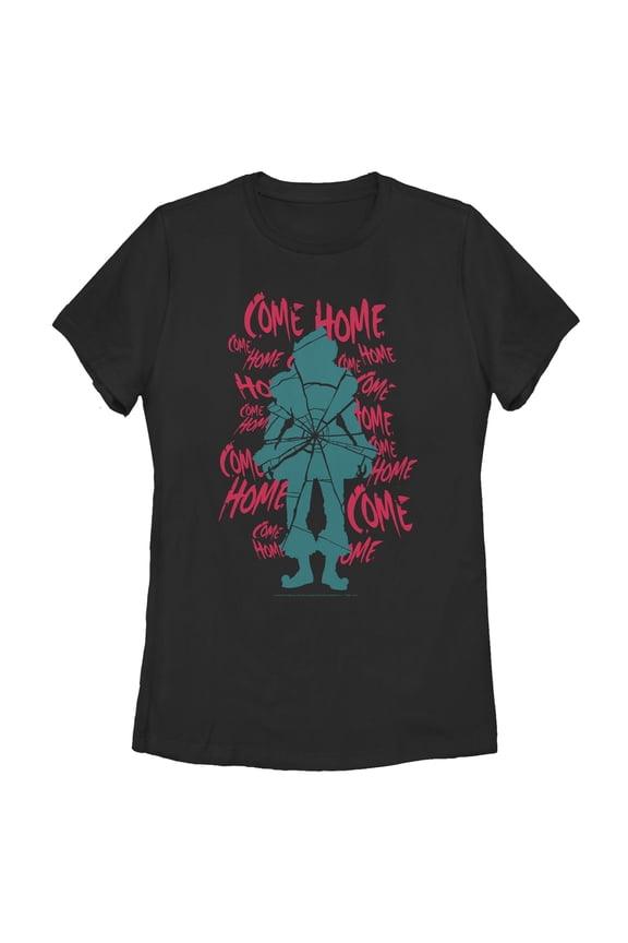 Women's IT Chapter Two Chapter Two Pennywise Shattered Home Graphic Tee Black Medium