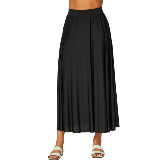 Women's ITY Stretchy Soft Maxi Skirt