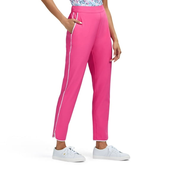 Women's IZOD Candi Capri Pants Color: Hot Pink Size: XX LARGE