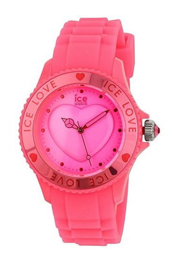 Women's Ice-Love LO.PK.U.S.10 Pink Plastic Quartz Watch