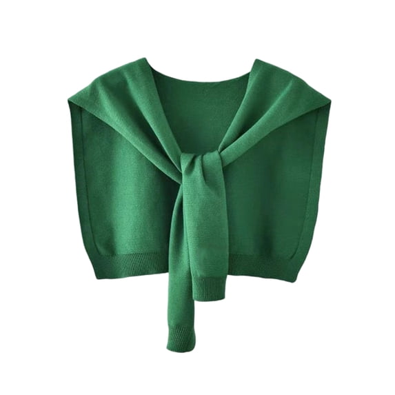 Women's Ice Silk Knitted Shawl Outerwear Breathable Summer Wrap, Elegant Versatile Sun Protection Cape Cardigan Accessory for Air Conditioned Rooms