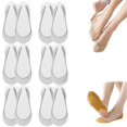 thumbnail image 1 of Women's Ice Silk No Show Ultra, Cooling Breathable & Non-Slip Invisible Liners for Flats, Loafers and Low-Cut Shoes, 1 of 7