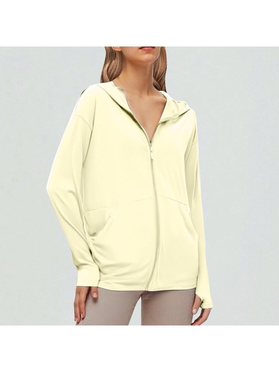Women's Ice Silk Protective Sunscreen Jacket Loose Fit Short Sleeve Summer Lightweight Breathable Cardigan