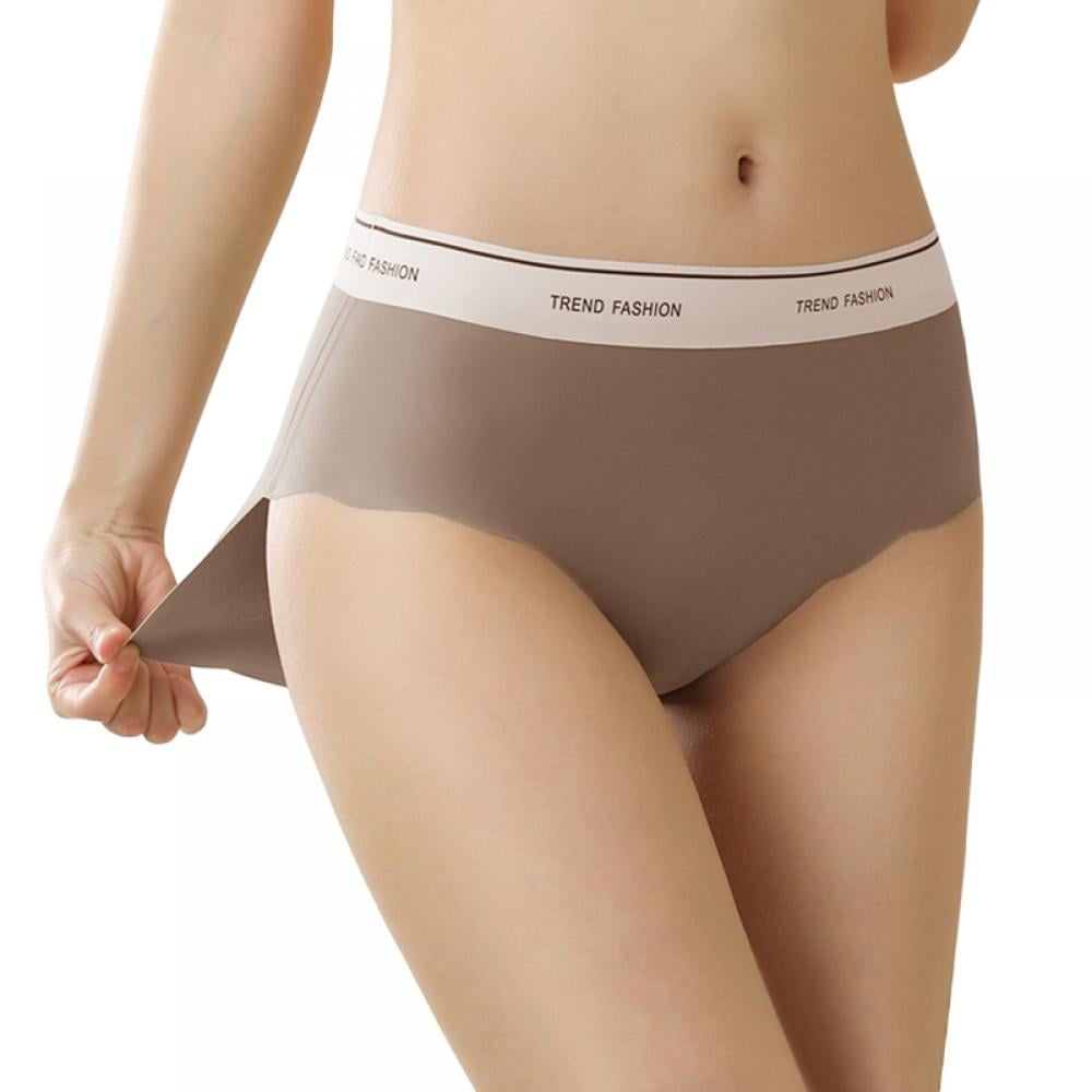 Women's Ice-Silk Seamless Antibacterial Underwear,Thin Breathable