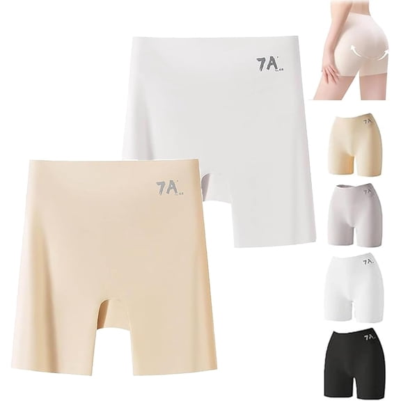 Women's Ice Silk Seamless - High-Waist Tummy Control Underwear