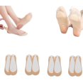 thumbnail image 1 of Women’s Ice Silk No Show Ultra‑Thin Liners – Invisible Breathable Anti‑Slip Socks, Non‑Slip Silicone Heel Grip, for Flats, Loafers, Dress Shoes 4 Pairs, 1 of 7