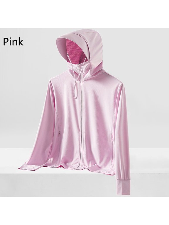 Women's Ice Silk Sun Protection Poncho - Lightweight & Slimming UV Protection Cape, Breathable Sun Shield Jacket for Cycling, Driving, and Summer Outdoor Activities