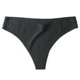 thumbnail image 1 of Women's Ice Silk Tongs Sexy Seamless Underwear Ultra Thin Fast Drying Panties Gueiykk, 1 of 3