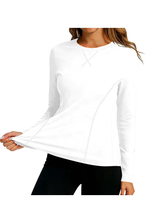 Women's Ice Silk Workout Short Sleeve Shirts Quick Dry Athletic Cool Gym Loose Fit T Shirts Stretchy Yoga Tops