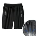thumbnail image 1 of Women’s Ice Silk Yoga Shorts, Quick Drying Stretch Iced Active Shorts, Breathable Summer Casual Shorts 2025 Gray 8XL, 1 of 8