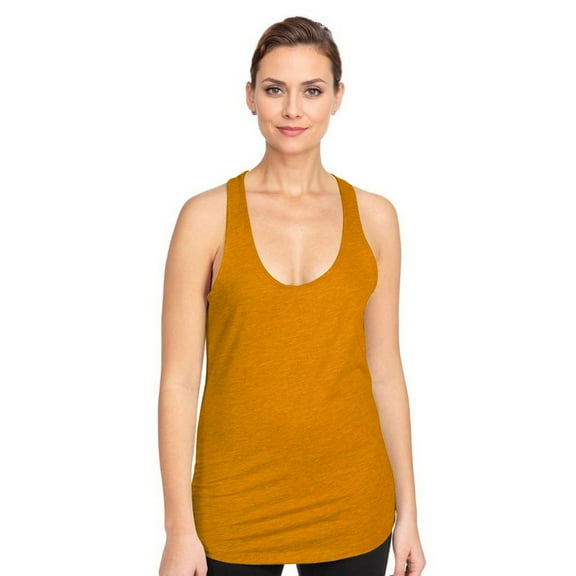 Women's Ideal Racerback Tank, Antique Gold, XS