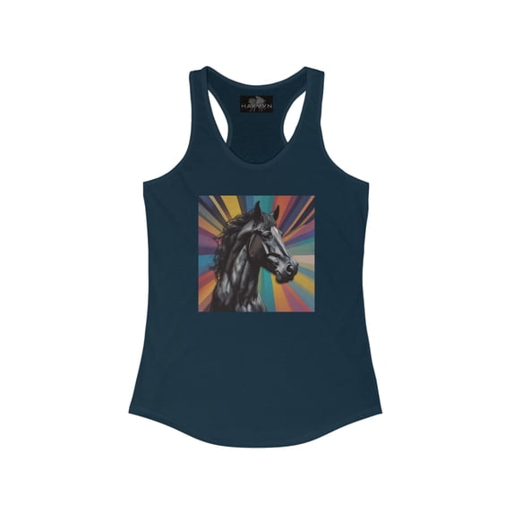 Women's Ideal Racerback Tank Horse
