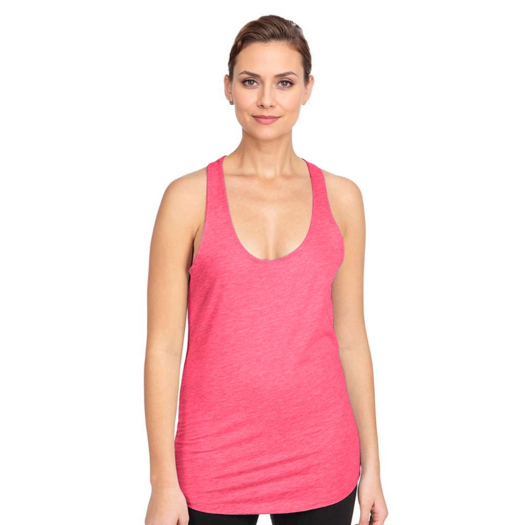 Pink Rocker Tank Women's Ideal Racerback Tank, Hot Pink, S - Walmart.com