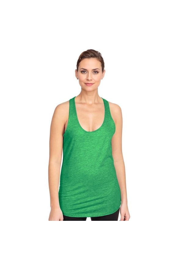 Women's Ideal Racerback Tank, Kelly Green, L