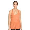 thumbnail image 1 of Women's Ideal Racerback Tank, Light Orange, L, 1 of 7