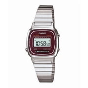 Womens Illuminator LA670WA-4 Silver Stainless-Steel Quartz Watch