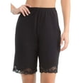 thumbnail image 1 of Women's Ilusion 71002637 20 Inch Lace Trim Cotton Pettipant (Negro M), 1 of 9