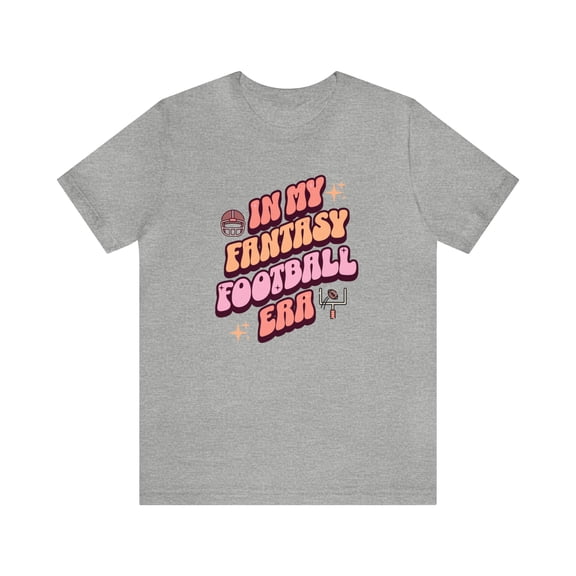 Women's In My Fantasy Football Era Shirt, Cute Gift Fantasy Football Women
