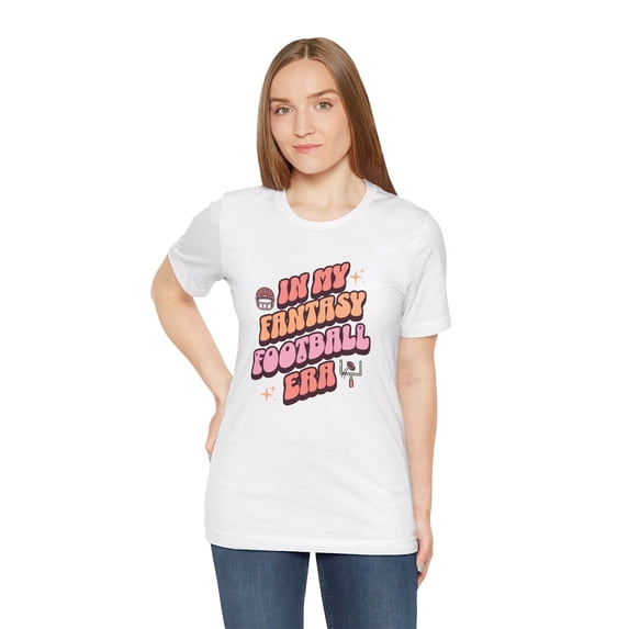 Women's In My Fantasy Football Era Shirt, Cute Gift Fantasy Football Women