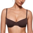 thumbnail image 1 of Women's Inbarely Plus Balconette Bra Demi Unlined No Padding Underwire Everyday Bras, 1 of 5