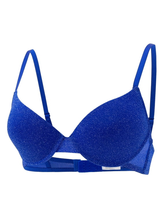 Women's Inbarely Triangle Bralette Comfortable Unlined V Neck Wireless Smoothing Bra T-Shirt Bras with Lift