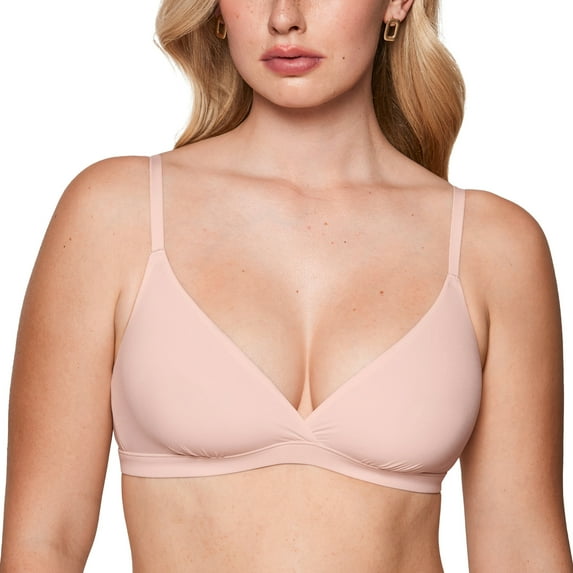 Women's Inbarely Triangle Bralette Comfortable Unlined Wireless Bra Top