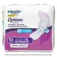 thumbnail image 1 of Women's Incontinence Pads, Ultimate Absorbency, Long Length, 51 Count, 1 of 8