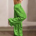 thumbnail image 1 of Women's Independent Station Spring And Summer Solid Color Wide Leg Pants High Waist Slim Loose Casual Pants Womens Pant Suits Casual plus Size Women Casual Pants for Work Flare Yoga Pants for Women, 1 of 8