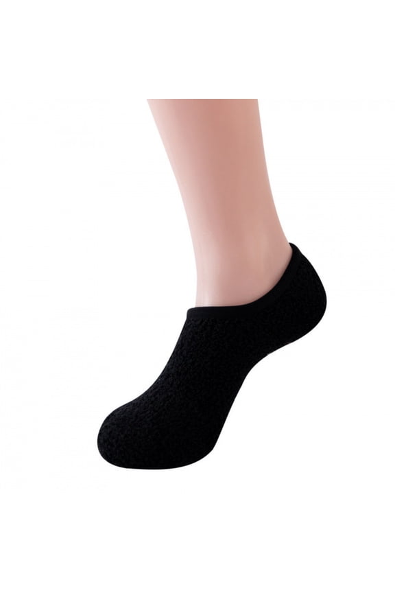 Women's Indoor Bootie Socks Thickened Non-Slip Slipper Socks Soft Fleece Yoga Socks Gripper Sole Socks For Home Studio Floor