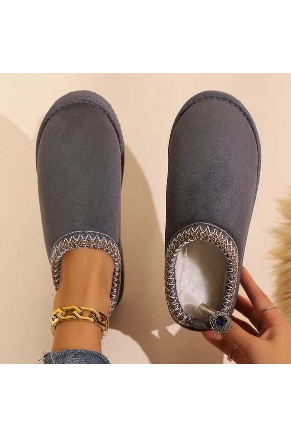 Women's Indoor Boots Slippers Comfy House Shoes