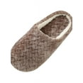 thumbnail image 1 of Women's Indoor Slippers,Washable Cotton Non-Slip Home Shoes, 1 of 4