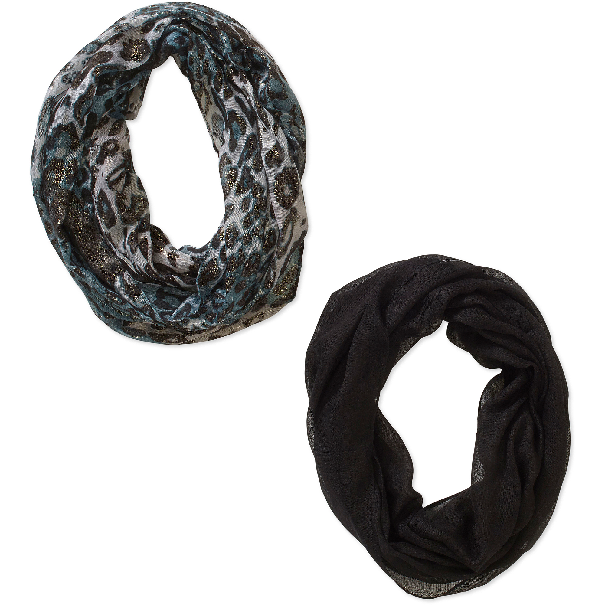 Women's Infinity Scarves 2 Pack