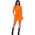 thumbnail image 1 of Women's Inmate Babe Halloween Costume, 1 of 2