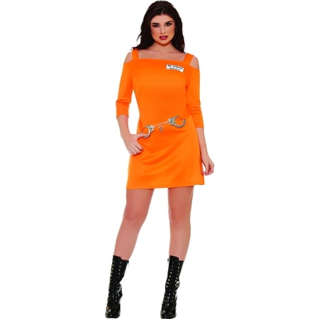 Women's Inmate Babe Halloween Costume