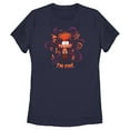 thumbnail image 1 of Women's Inside Out 2 Anxiety I'm Fine  Graphic T-Shirt, 1 of 4