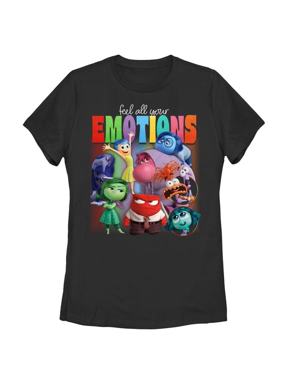 Women's Inside Out 2 Feel All Your Emotions Graphic T-Shirt