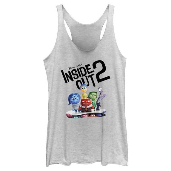 Women's Inside Out 2 Logo New Emotions Racerback Tank Top