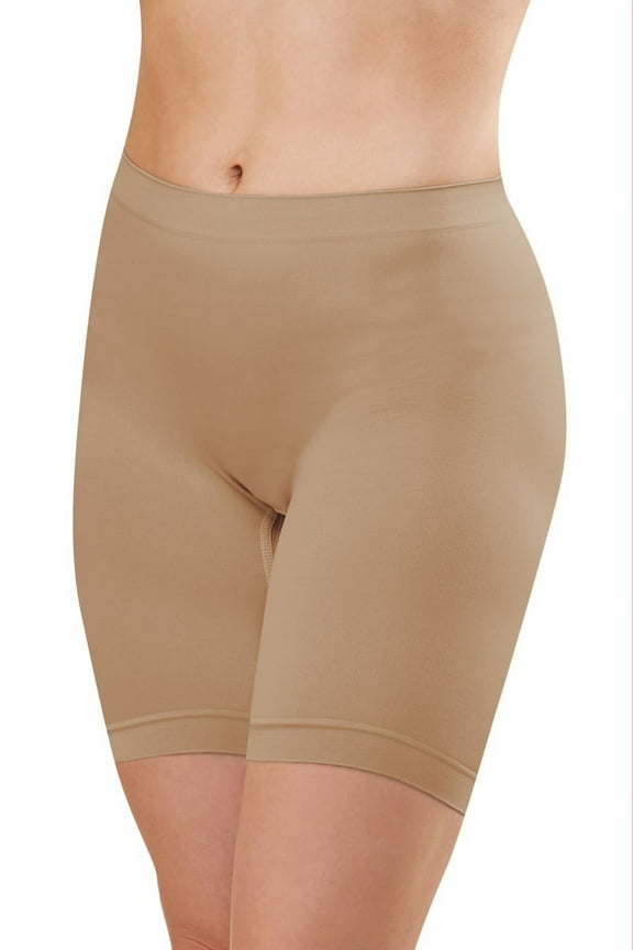 Collections Etc Instant Shaping by Plusform Shaping Slip Shorts