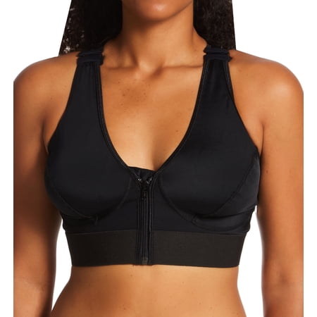 Women's InstantFigure MD227 InstantRecoveryMD Compression T-Back Bra (Black M)