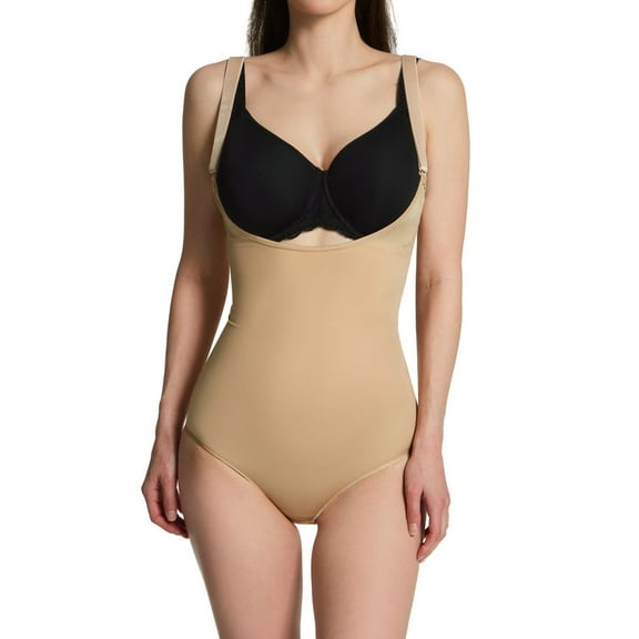 InstantFigure Plus Size Undersbust Brief with adj Bra Straps WBBS009C