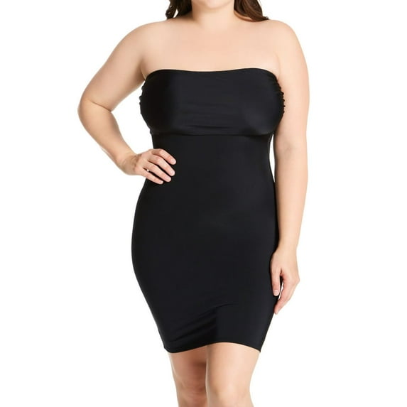 InstantFigure Shapewear Strapless Slimming Plus Size Dress WBD036C