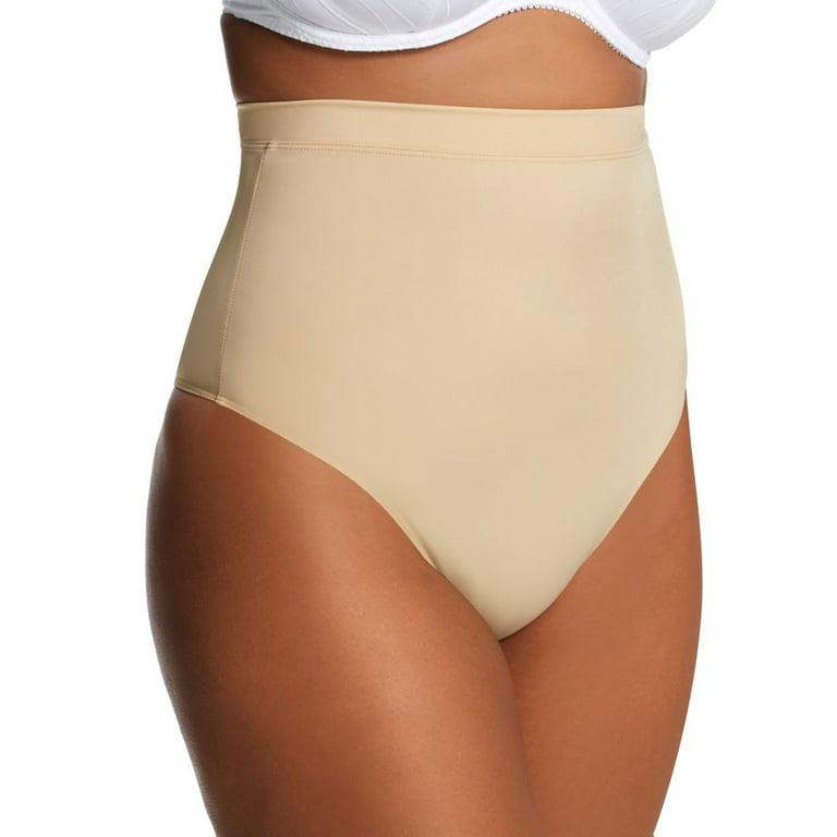 Women's InstantFigure WP019TX Shapewear Plus Size Hi-Waist Full Front Panty  (Nude 3X)