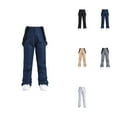 thumbnail image 1 of Women's Insulated Bib Overalls, Winter Warm Waterproof Snow Pants, Solid Color, One-Piece Detachable Suspenders Trousers, 1 of 4