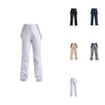 thumbnail image 1 of Women's Insulated Bib Overalls, Winter Warm Waterproof Snow Pants, Solid Color, One-Piece Detachable Suspenders Trousers, 1 of 4